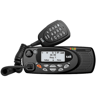 Tait Mining Two Way Radios with standard fist mic
