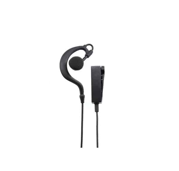 Kenwood D-Hook Flexi Earpiece with PTT 2 Pin