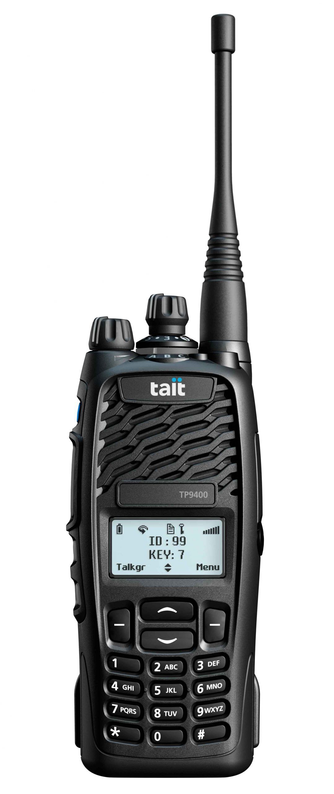 Mining Two-Way Radio from Tait Communications the TP9400 P25 Portable Mine Radio