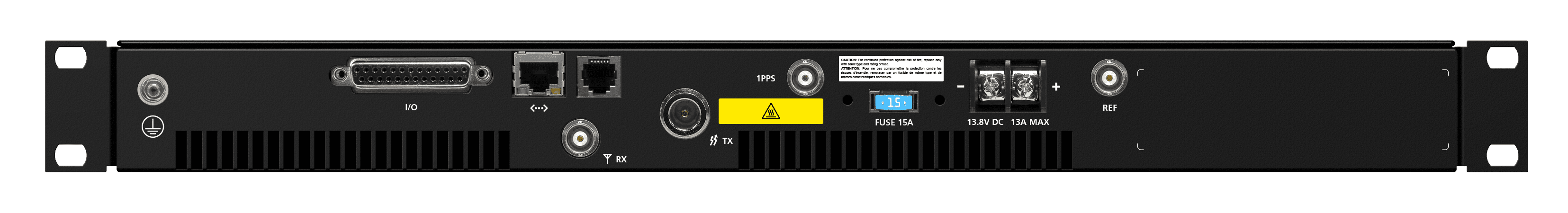 Tait TB7300 1RU Repeater Back