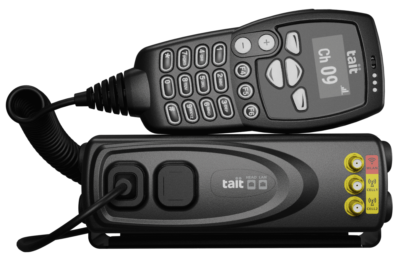 Tait TMX550 Broadband with Hand Held Controller Mic