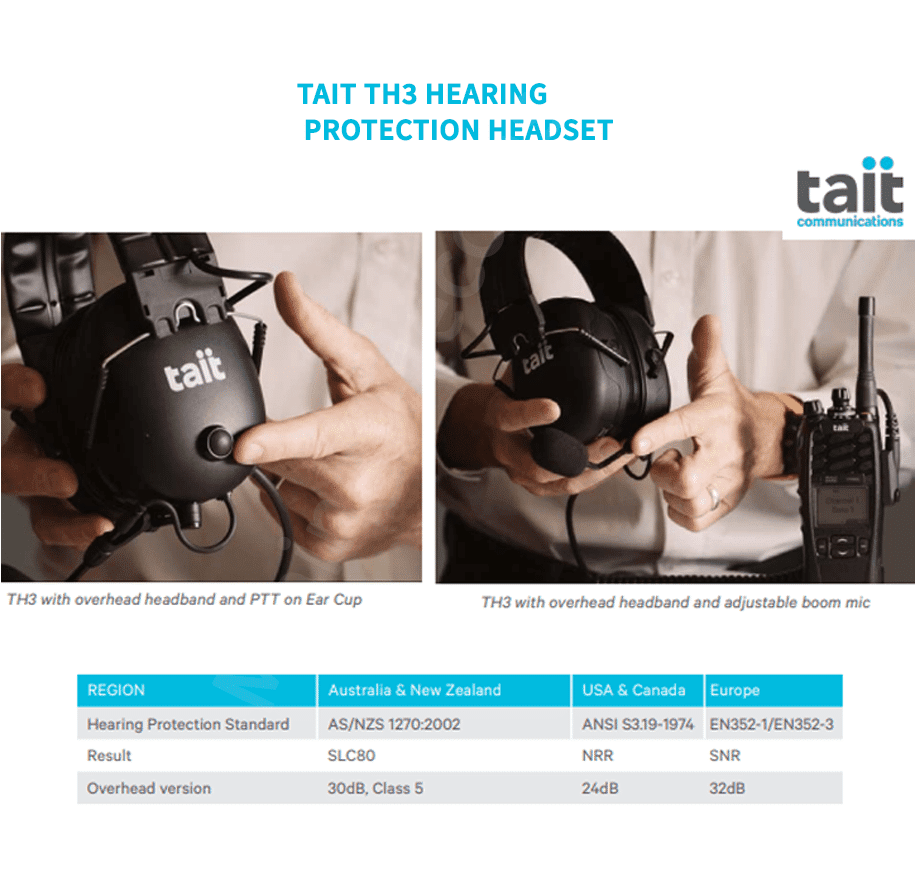 Tait TH3 Headset